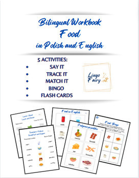Preview of Food in Polish and English - Jedzenie po polsku i ang - bilingual activities