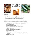 Food science/Agriculture - Food substitutions - Apple pie
