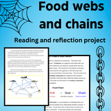 Food webs vs. food chains independent work packet