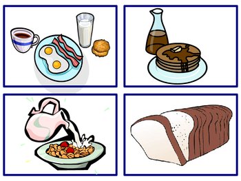 Preview of Food,Meal and Drinks Flash Cards