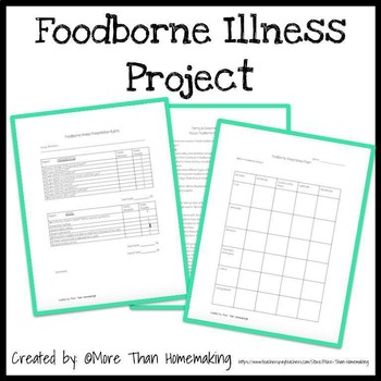 Preview of Family & Consumer Sciences: Foodborne Illness Project