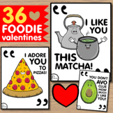 Foodie Valentine Cards