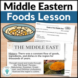 Foods Around the World Lesson - Middle Eastern Foods for G
