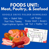 Foods Unit: Meat, Poultry, & Seafood - GOOGLE DRIVE UNIT