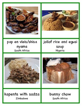 african foods list