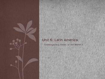 Preview of Foods of Latin America