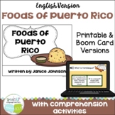Foods of Puerto Rico Reading & Activities - Print & Boom C
