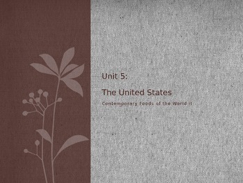 Preview of Foods of the United States