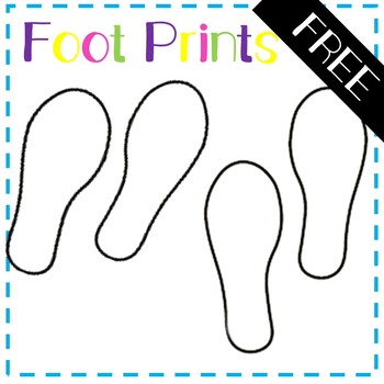 Foot Prints by teachwithmisseustace | Teachers Pay Teachers