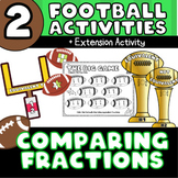 Football Activities | Comparing Fractions 
