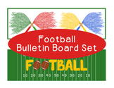 Football Autumn Fall Bulletin Board Border Full Color PDF 