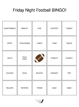 Football Bingo Game - Play Now