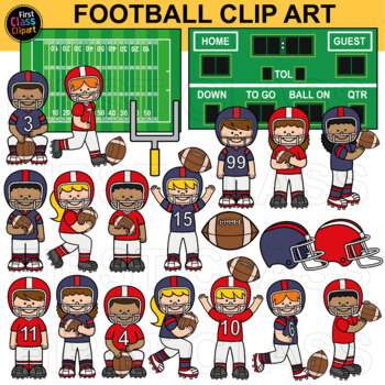 Preview of Football Clip Art