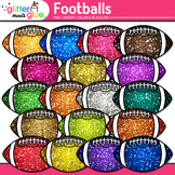 Football Clipart: 19 Colorful Simple Sports Clip Art Trans