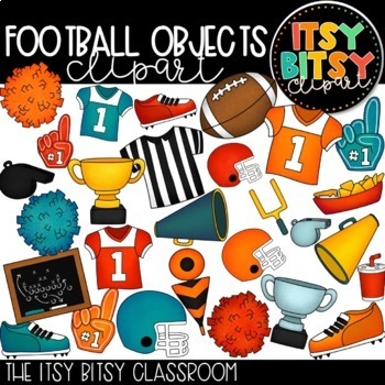 Preview of Football Clipart - Uniforms, Gear, Trophies and more!