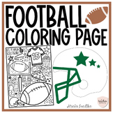 Football Coloring Sheet | Super Bowl 2024