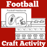 Football Craft | Preschool Kindergarten 1st 2nd 3rd 4th 5t