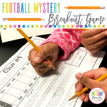 Preview of Football Escape Room Mystery Challenge | Breakout Game | Teamwork Activity