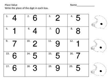 Football Fever---7 Math Centers with 1 Set of Task Cards by Virginia Conrad