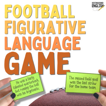 Preview of Football Figurative Language Sorting Game
