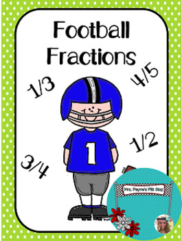 Preview of Fractions! (Football Theme)