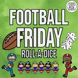 Football Friday Roll-a-Dice (ELA and Math)