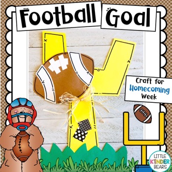 Preview of Football Goal | Homecoming | Fall Craft
