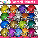 Football Helmet Clipart: 19 Side View Glitter Sports Clip 