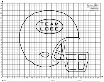 Football Helmet Mystery Picture by Anthony and Linda Iorlano | TPT