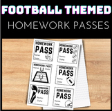 Football Homework Passes | Basketball | Sports | Ready to 