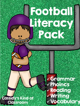 Preview of Football Literacy Pack