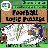 Football Logic Puzzles  - Critical Thinking - Fast Finishe