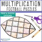 MULTIPLICATION Football Math Centers, Activities, Craft, &