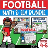 Football Math Activities and Reading Passage BUNDLE 