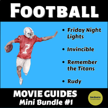 Preview of Football Movie Guides Mini Bundle #1