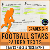 Football Paired Texts: Travis Kelce & Mike Evans (Grades 3