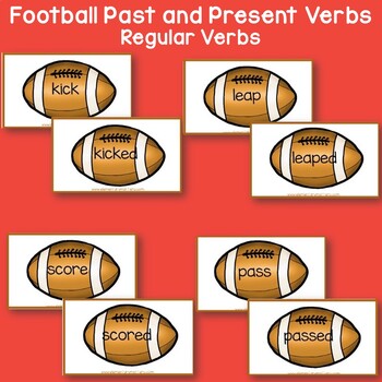 Some Verbs in the Past Tense. pla y We play football every day