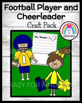 Preview of Football Player, Cheerleader Craft Super Writing Prompt: Homecoming