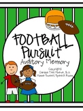 Football Pursuit: An Auditory Memory Activity for Speech Therapy