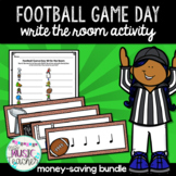 Football Rhythm Write the Room Music Activity (BUNDLE)