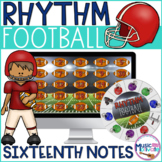 Football Rhythms Sixteenth Notes