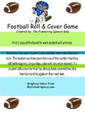 Football Roll and Cover {An open ended activity}