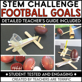 Football STEM Challenge featuring a Catapulting Device and