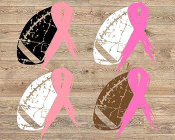 Strike Out Breast Cancer Awareness Pink Ribbon Football SVG Cut Files For  Cricut Silhouette,Premium Quality SVG - SVGMILO