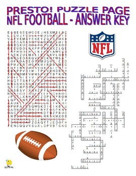 NFL Teams Word Search