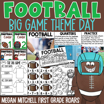 Ready, Set, Hike! Printable Football Games, Football Party Activities