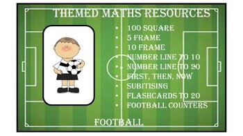 Preview of Football Themed Maths Pack