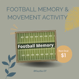 Football Themed Memory & Movement Game