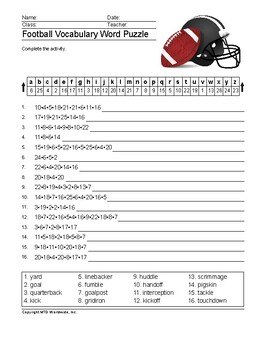 Week 15 Printable Nfl Schedule - Printable Word Searches