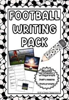 Preview of Football Writing Pack (NO PREP)